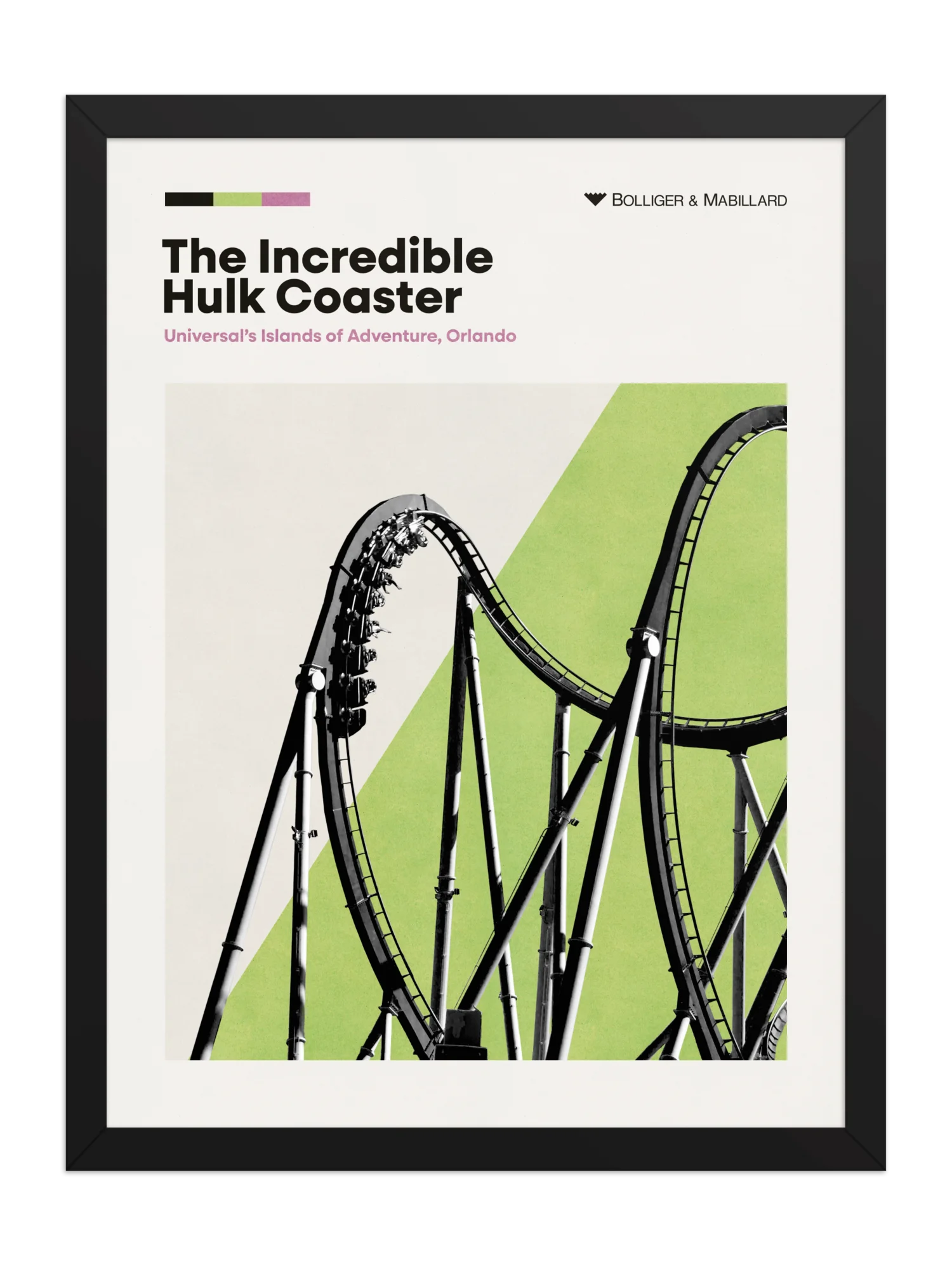 Incredible Hulk Mid-Century Modern Poster product image (1)