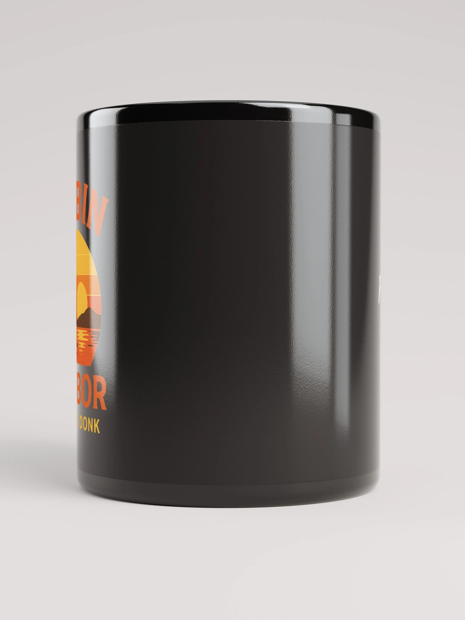 Peebin Harbor Black Mug product image (9)