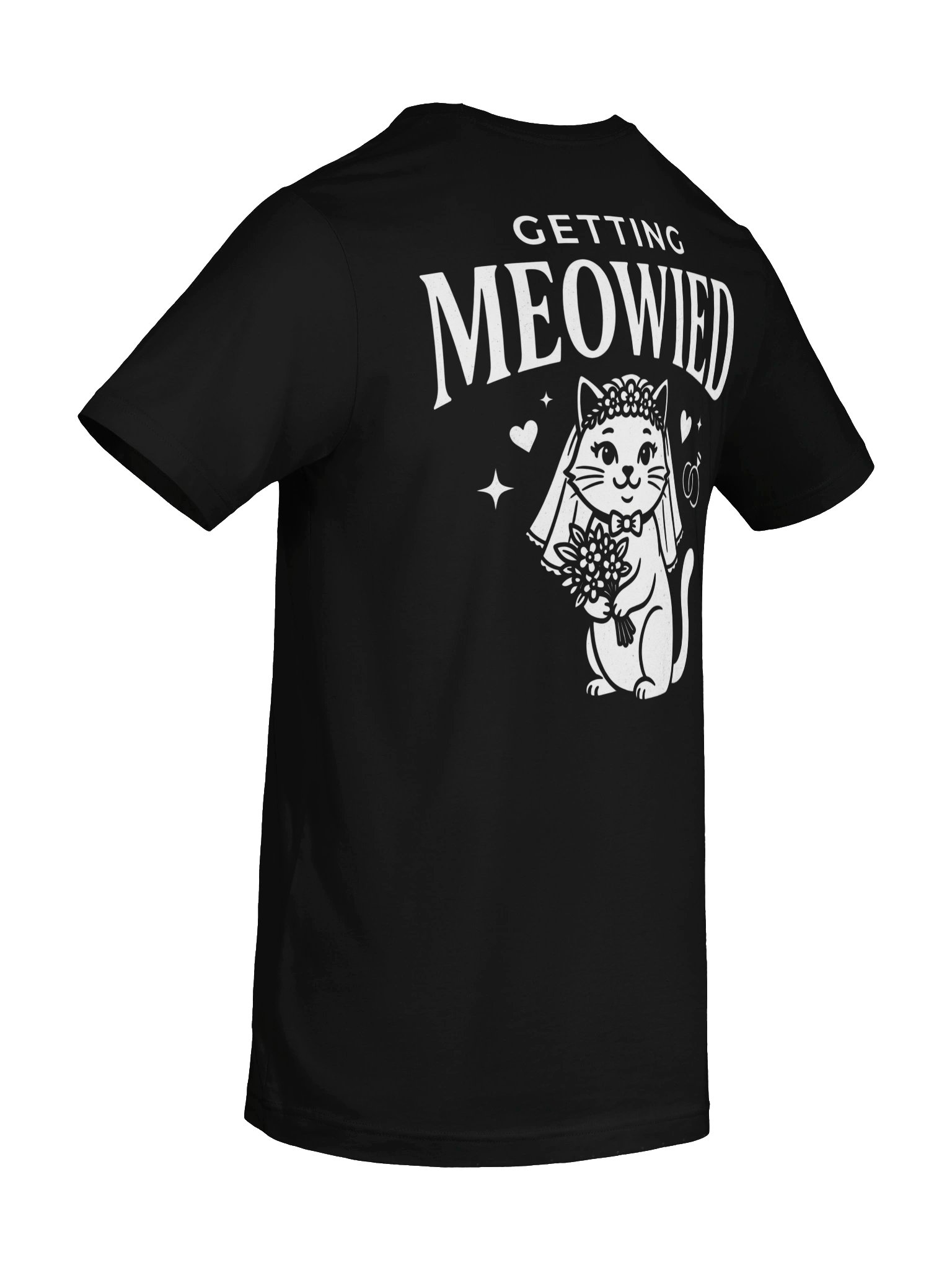 Funny Cat Bride Getting Meowied Wedding Design product image (6)