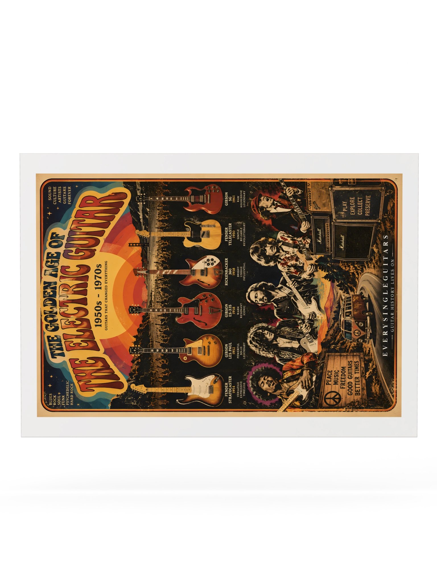 The GOLDEN YEARS | A Tribute to Rock’s Greatest Era 🎸 product image (6)