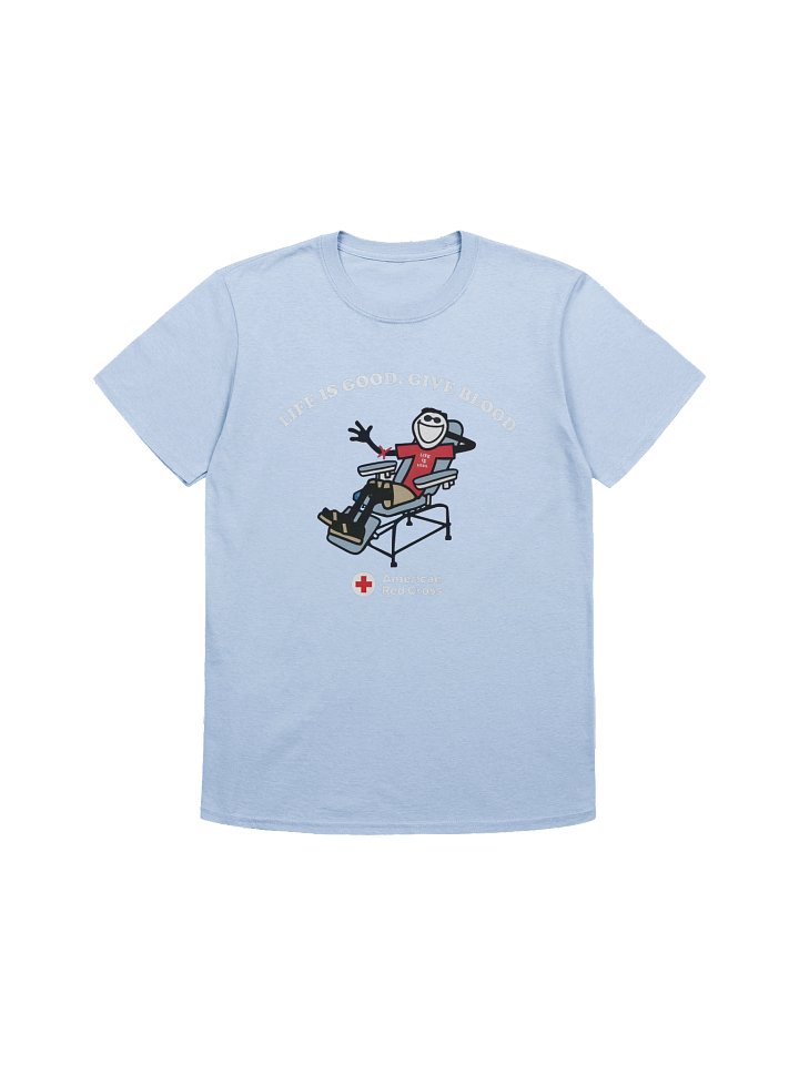 American Red Cross and Life Is Good Shirt product image (8)