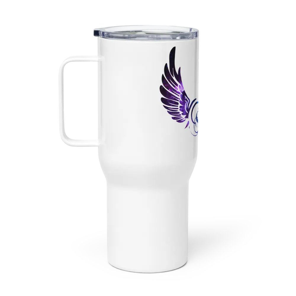 Galaxy Angel Wings Travel Mug product image (2)