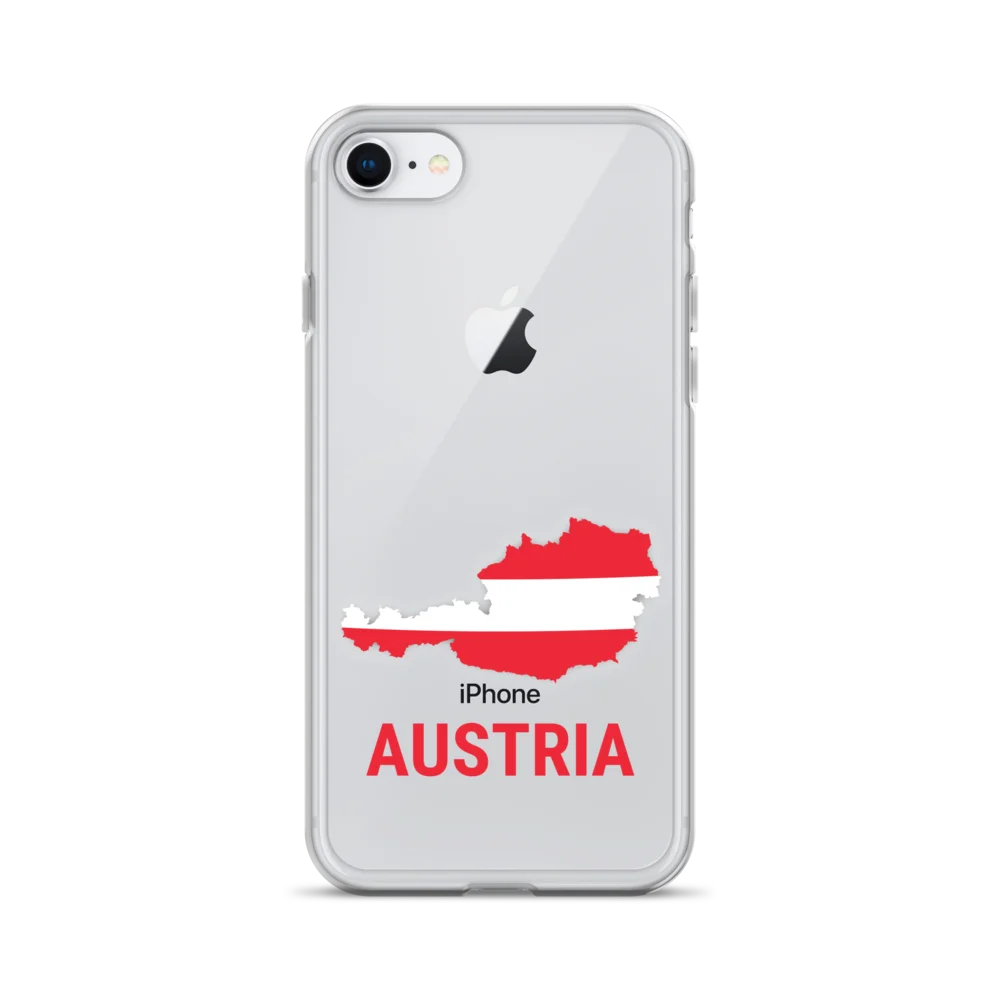 Austria 2026 World Cup Flag iPhone Tough Case - Austria Soccer Phone Cover - Dual Layer Protective Case product image (1)