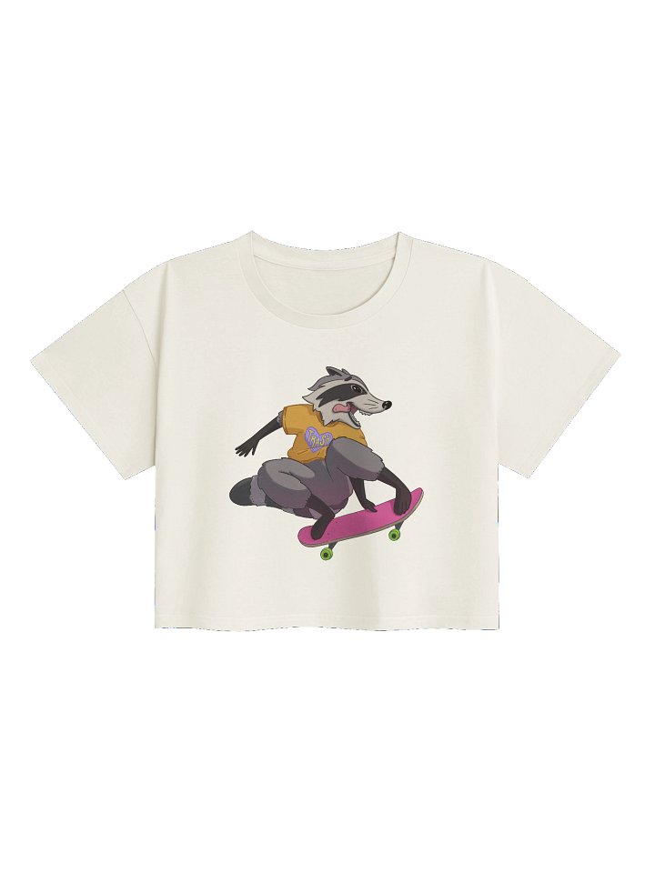 crop top : trash panda product image (1)