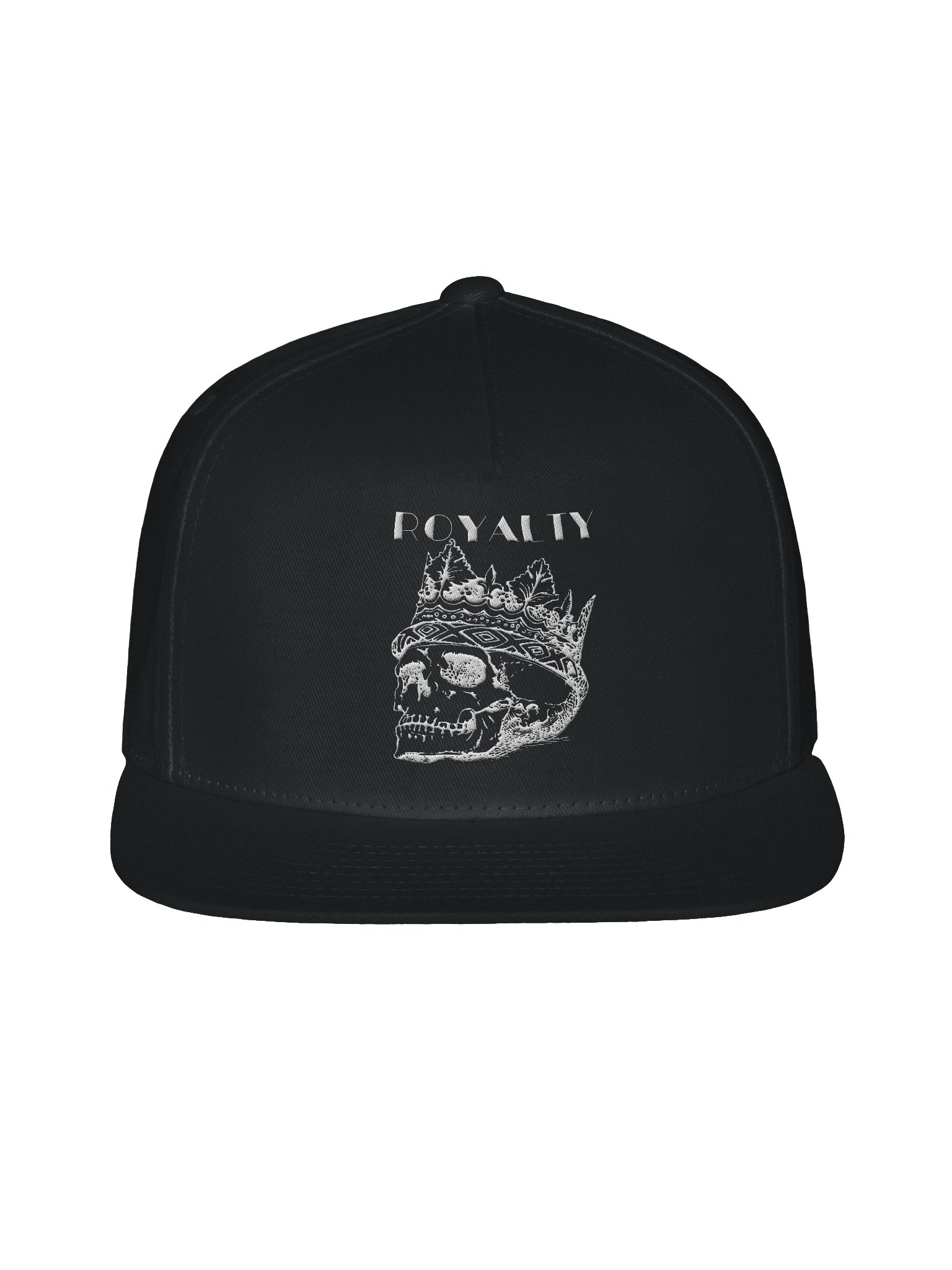 Royalty Series White Print Snapback Cap product image (3)