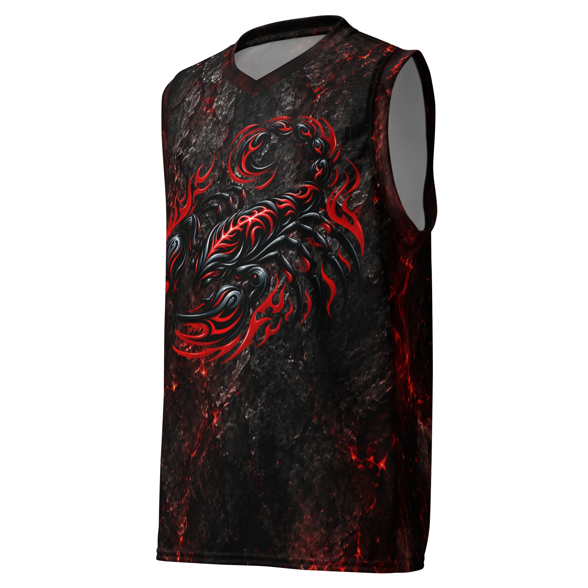 Lava Emblem Basketball Jersey product image (1)