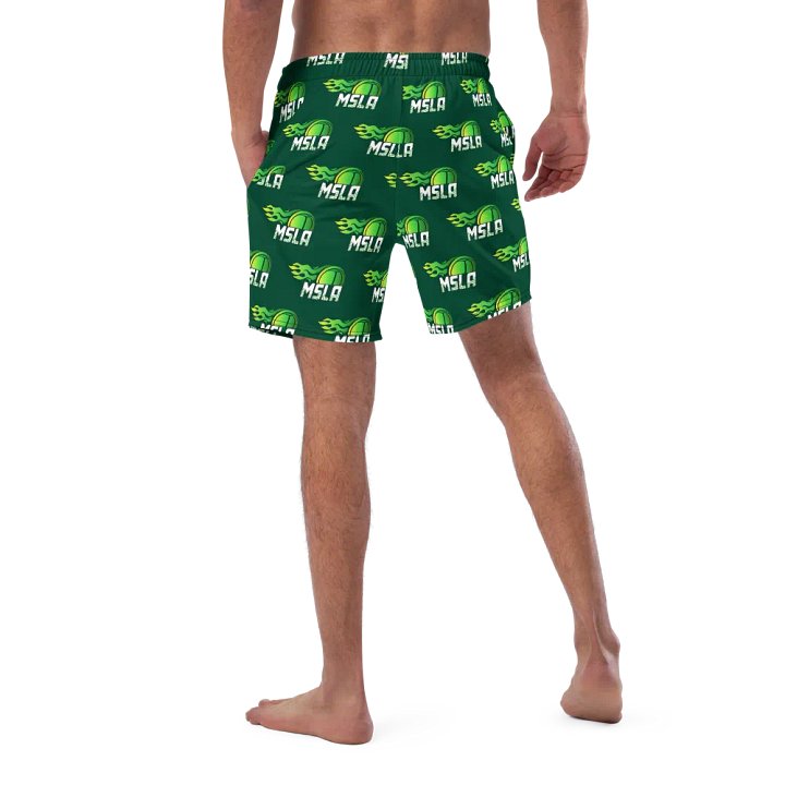 MSLA Green Swim Trunks product image (2)
