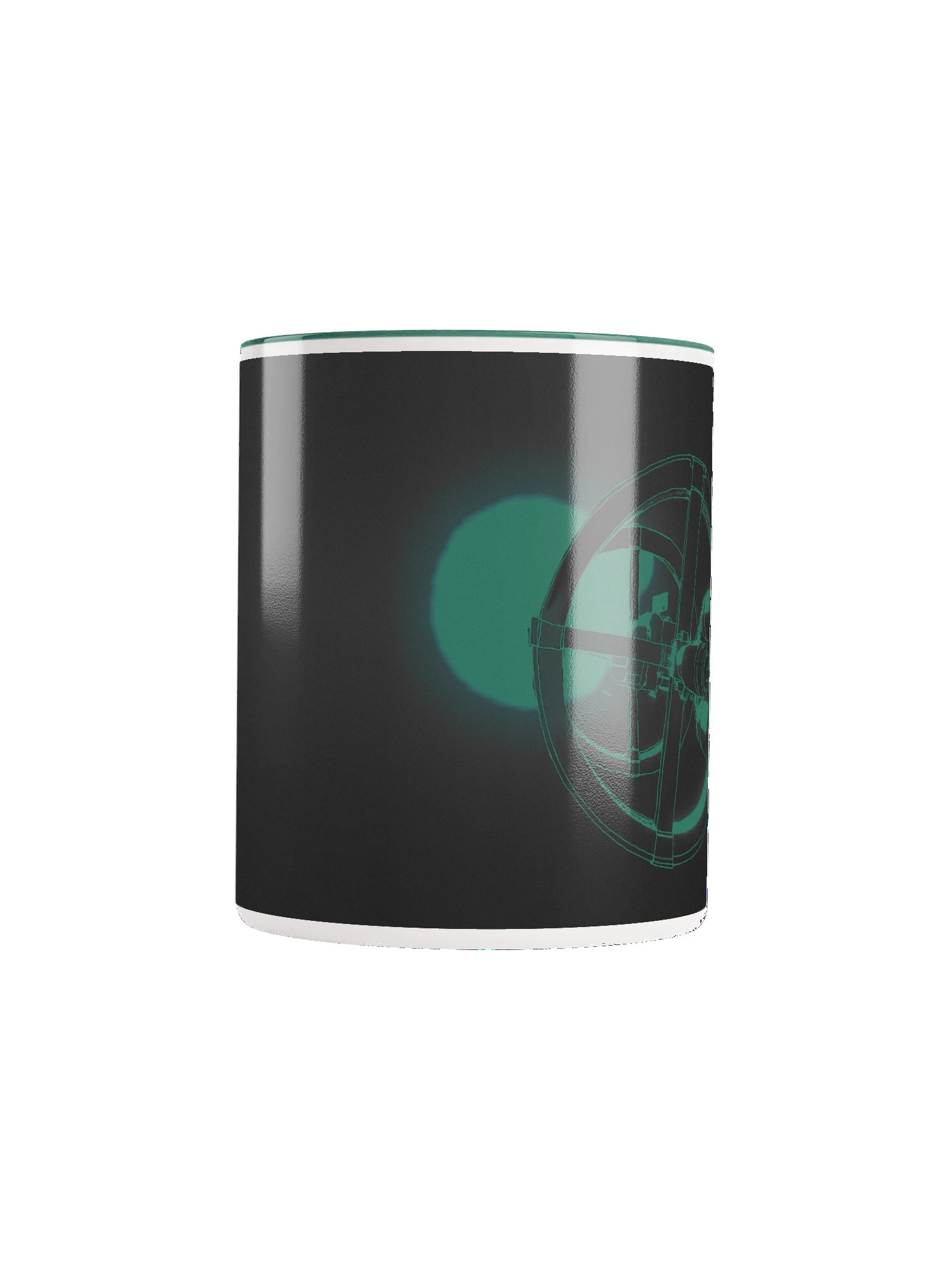 Space Station Mug - Dark Green product image (5)