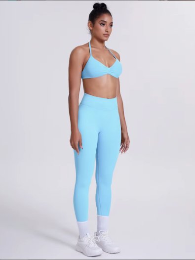 ESSENTIALS SET HALTER TOP + LEGGINGS product image (7)