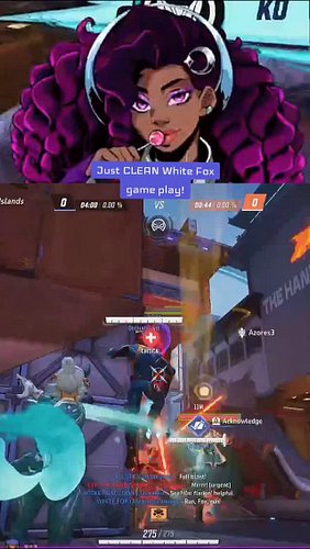 Just CLEAN White Fox gameplay 👌 #gaming #vtuber #marvelrivals