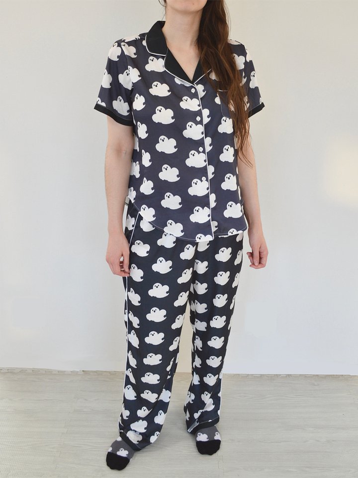 Ghostie Pajama Short-Sleeve product image (2)