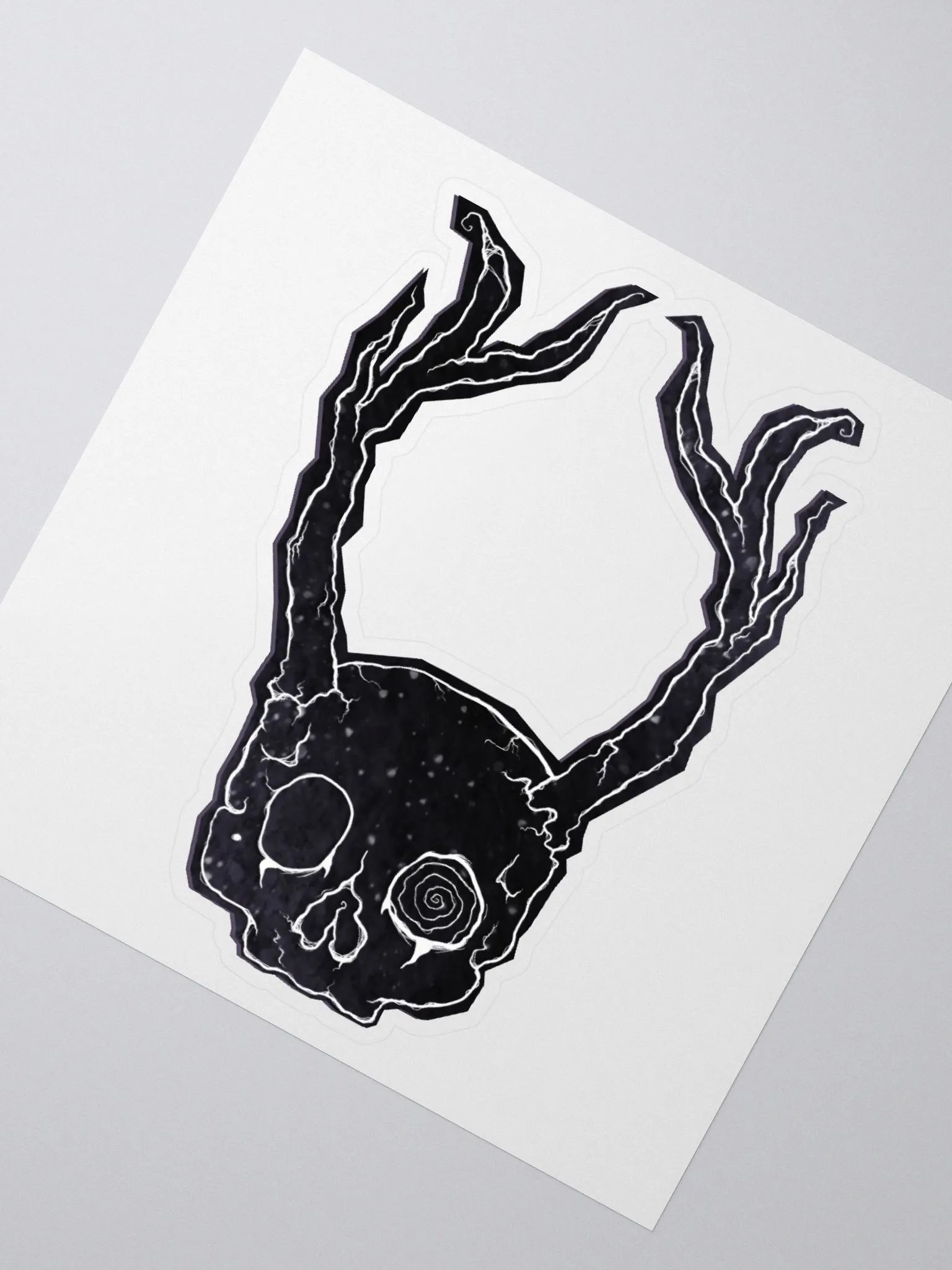 Fae Skull - Sticker product image (3)