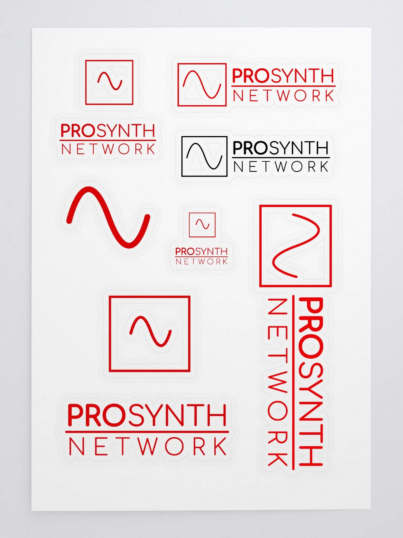 Pro Synth Network Sticker Sheet product image (3)
