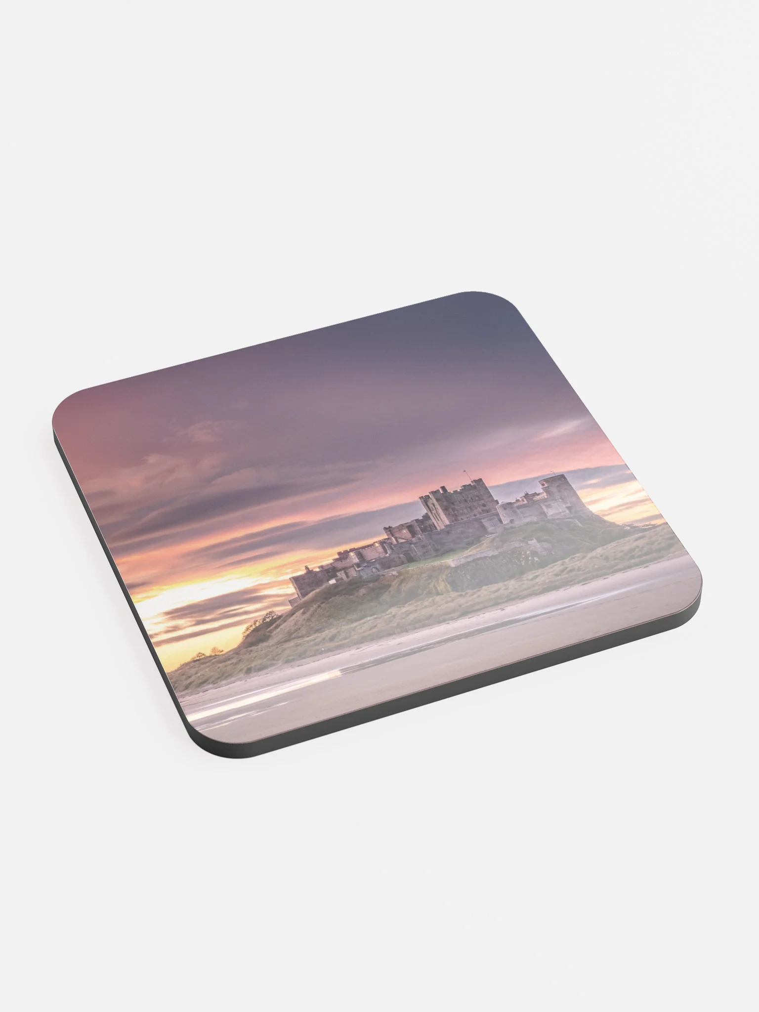 Bamburgh Castle Cork Coaster product image (2)
