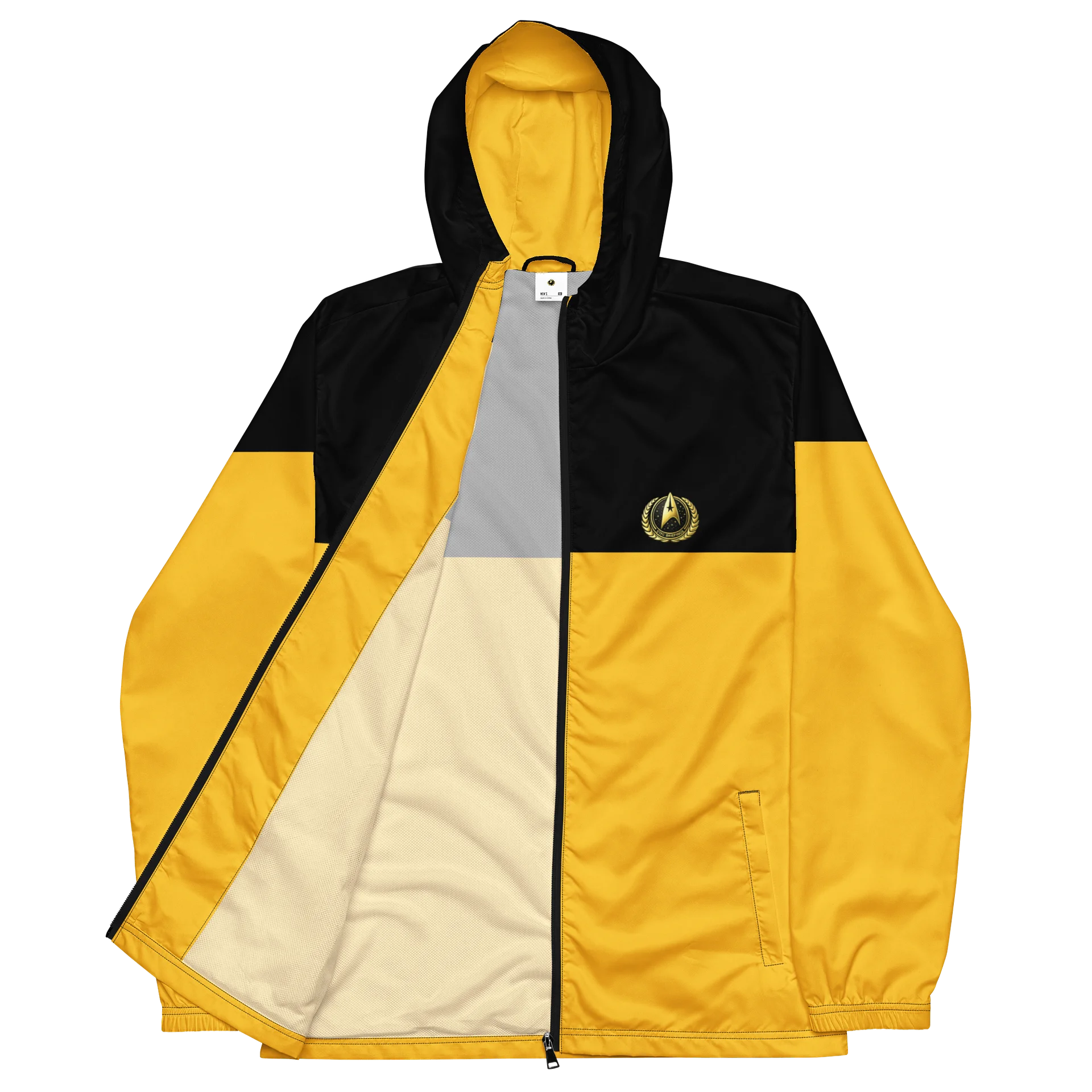 STFC Briefings On The Bridge Collection Engineering Zip Windbreaker product image (2)
