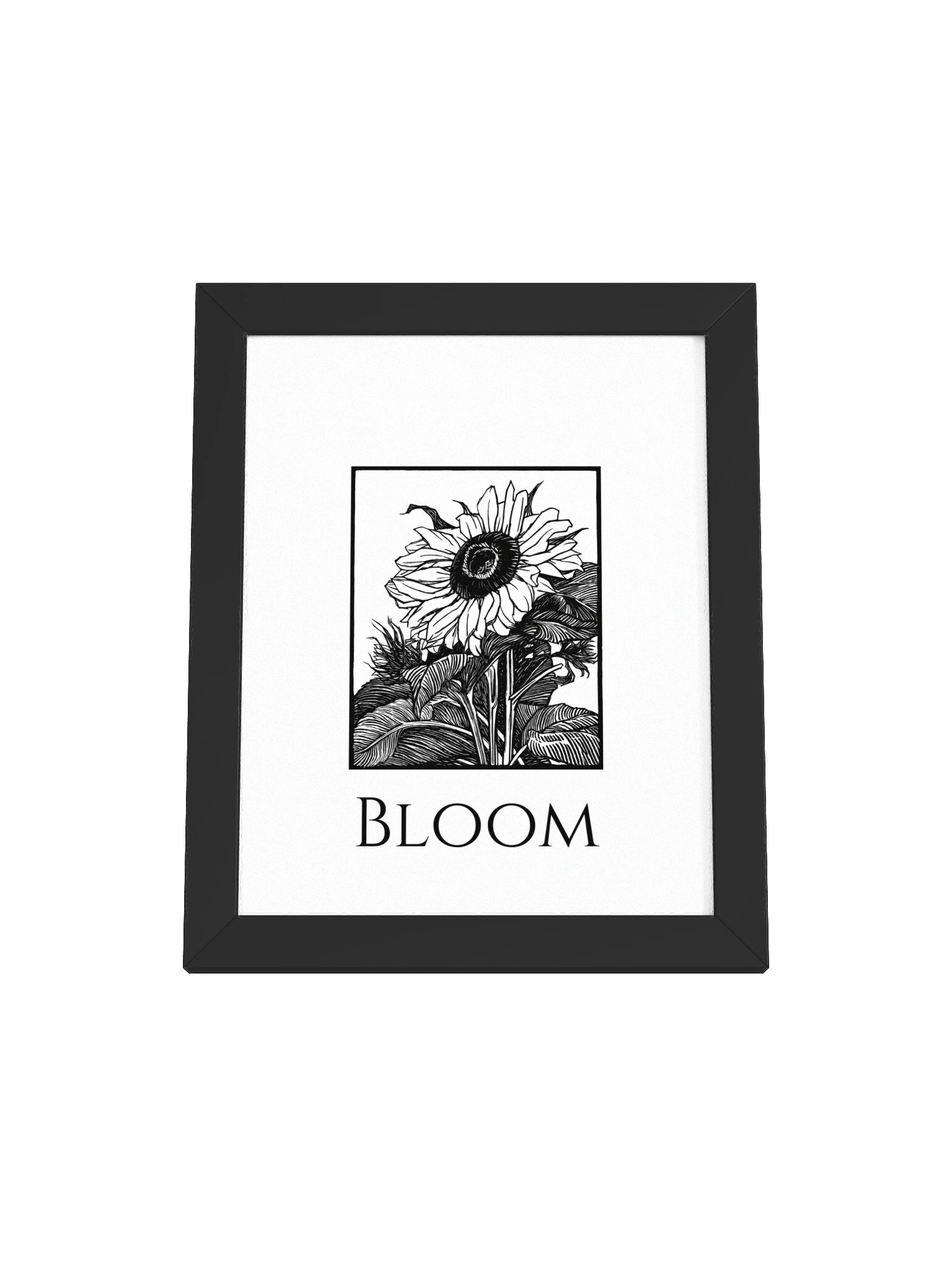 BLOOM Sunflower Framed Poster product image (1)
