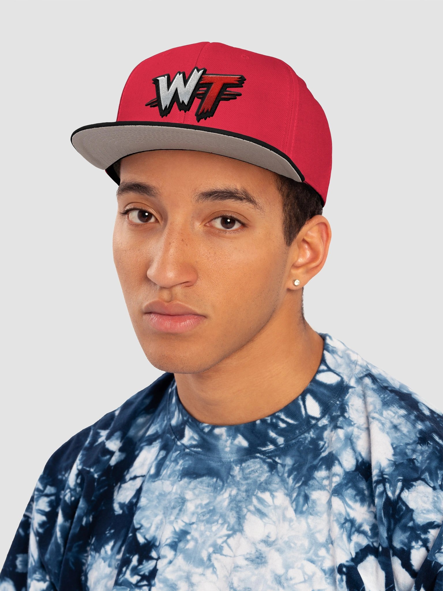 WrestleTapes Red/Black Hat product image (6)
