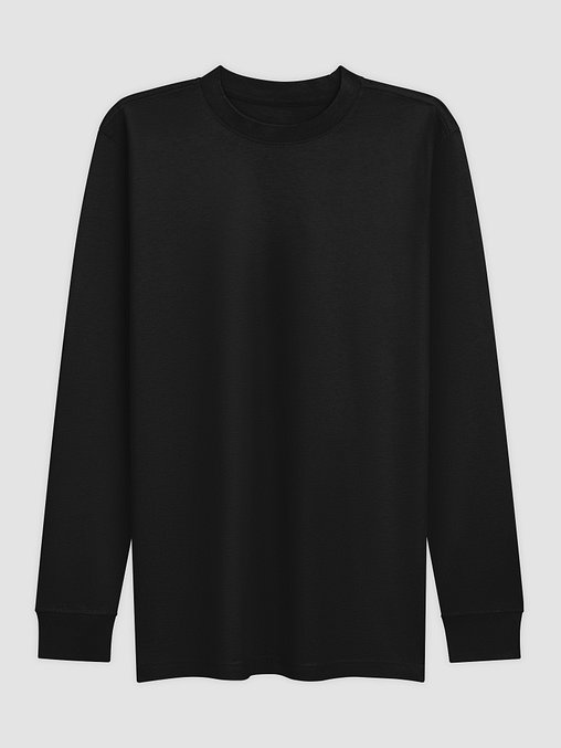 Photo showing Cotton Heritage Men's Heavyweight Long Sleeve