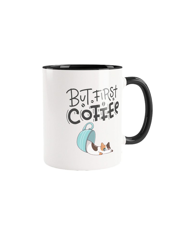 Coffee First Funny Mug product image (1)
