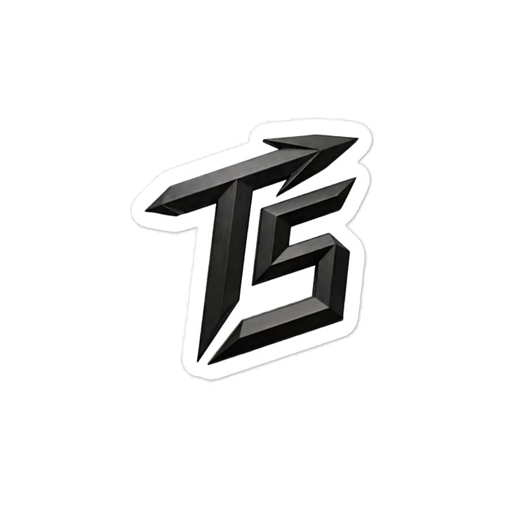 Trigga5Trey T5 Sticker (Black Logo) product image (1)