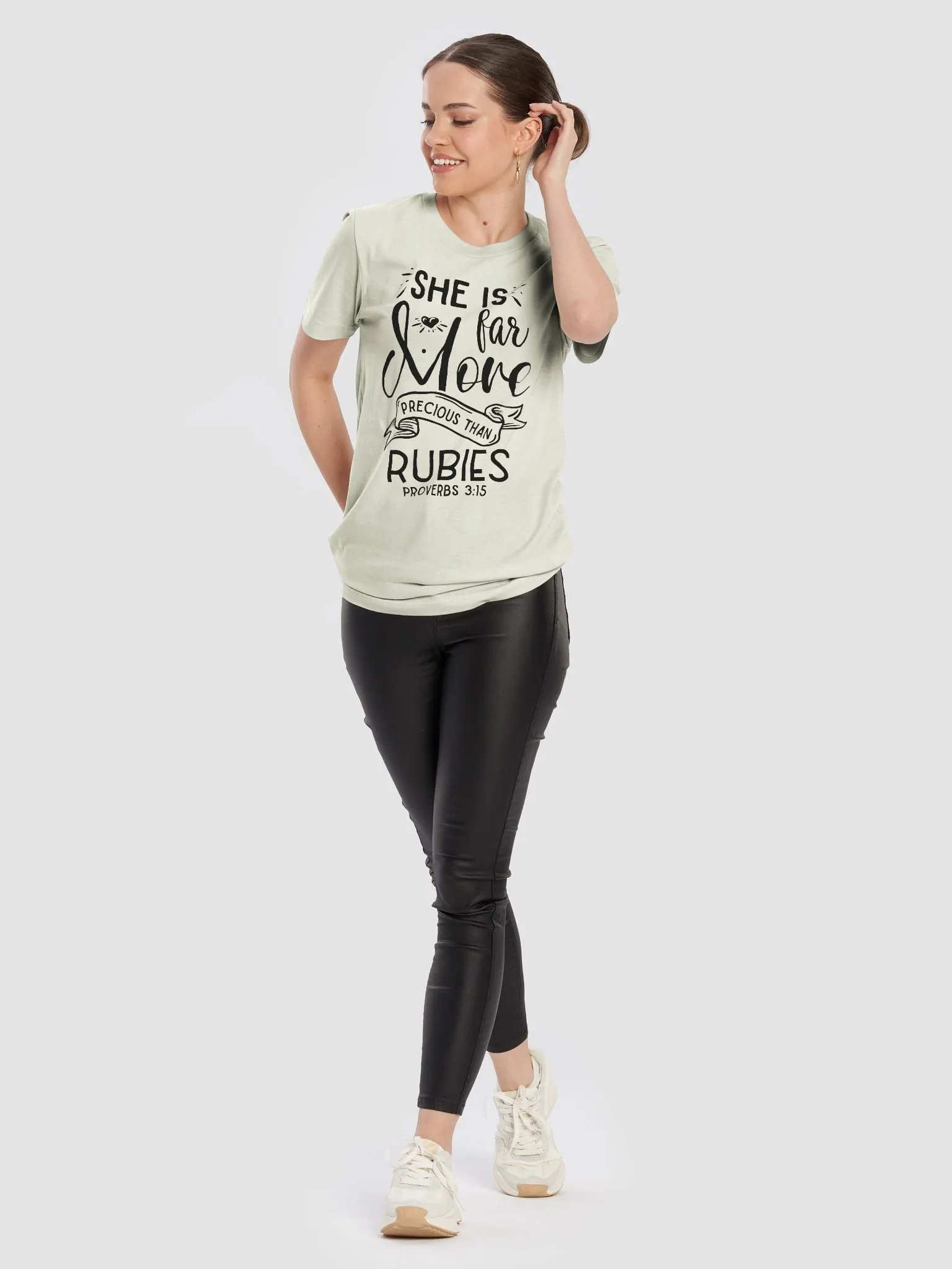 She is more precious than rubies | Christian| Faith | Inspirational product image (100)