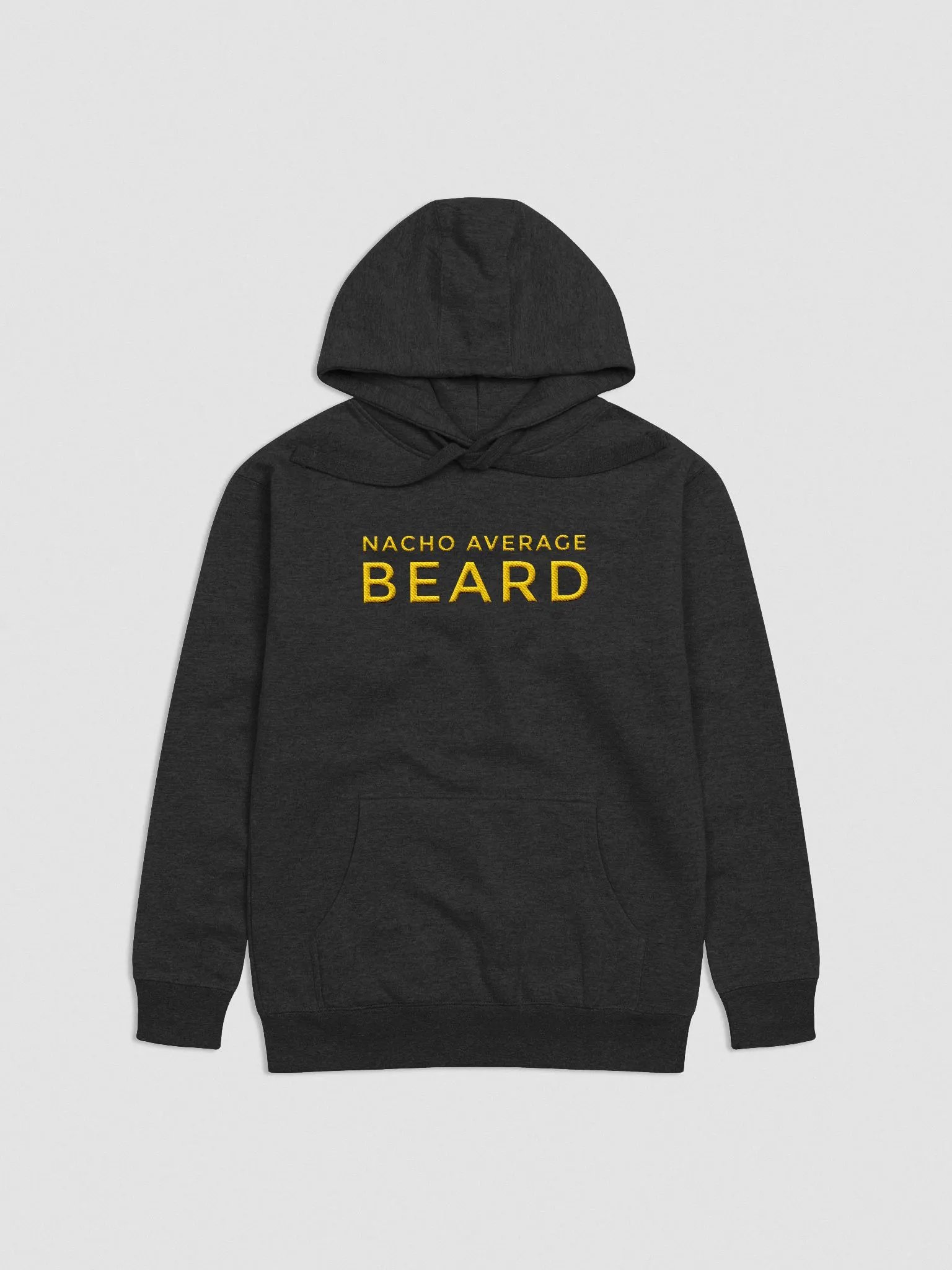 Men's Nacho Average Beard Hoodie (Gold Embroidery) product image (1)