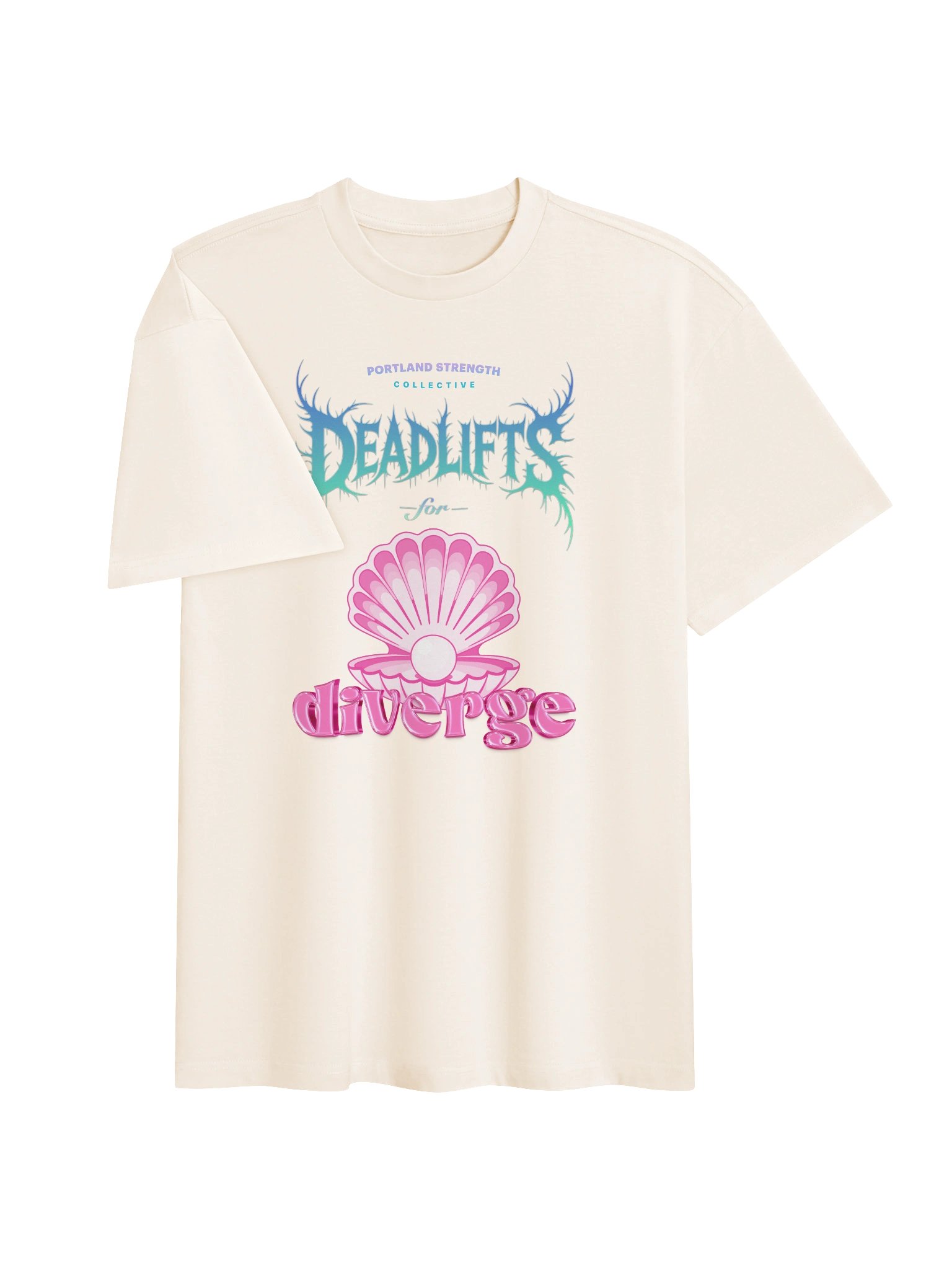 Deadlifts for Diverge T-Shirt (Boxy) product image (3)