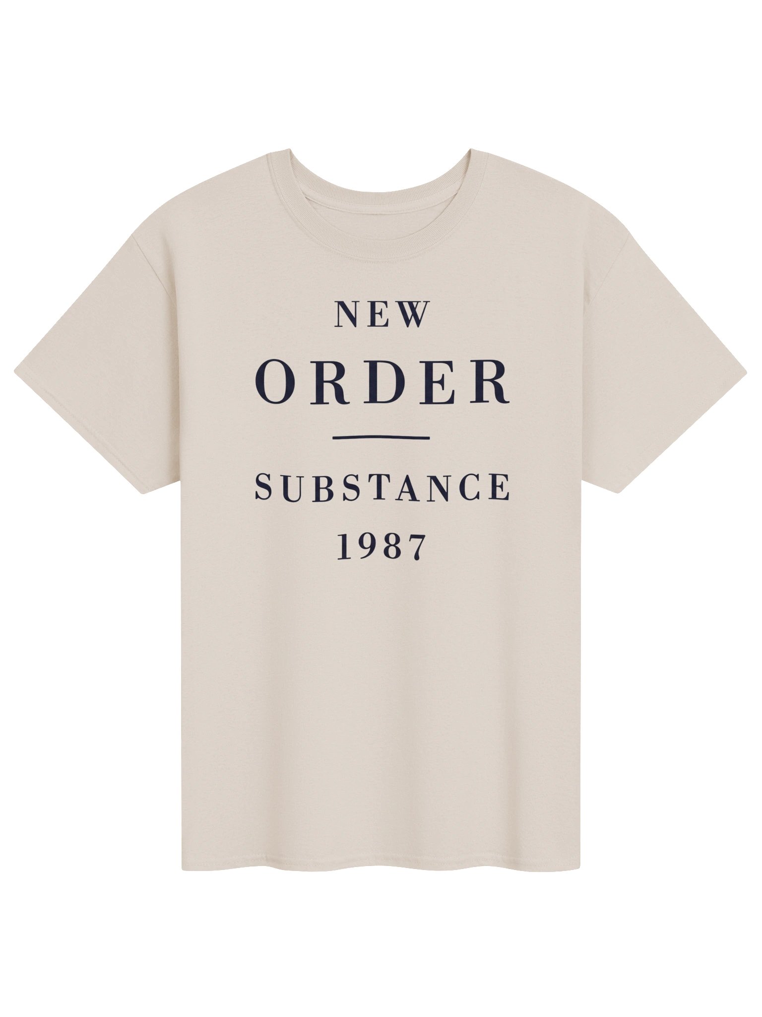 New Order Substance Boyfriend Fit Girls T-Shirt product image (1)