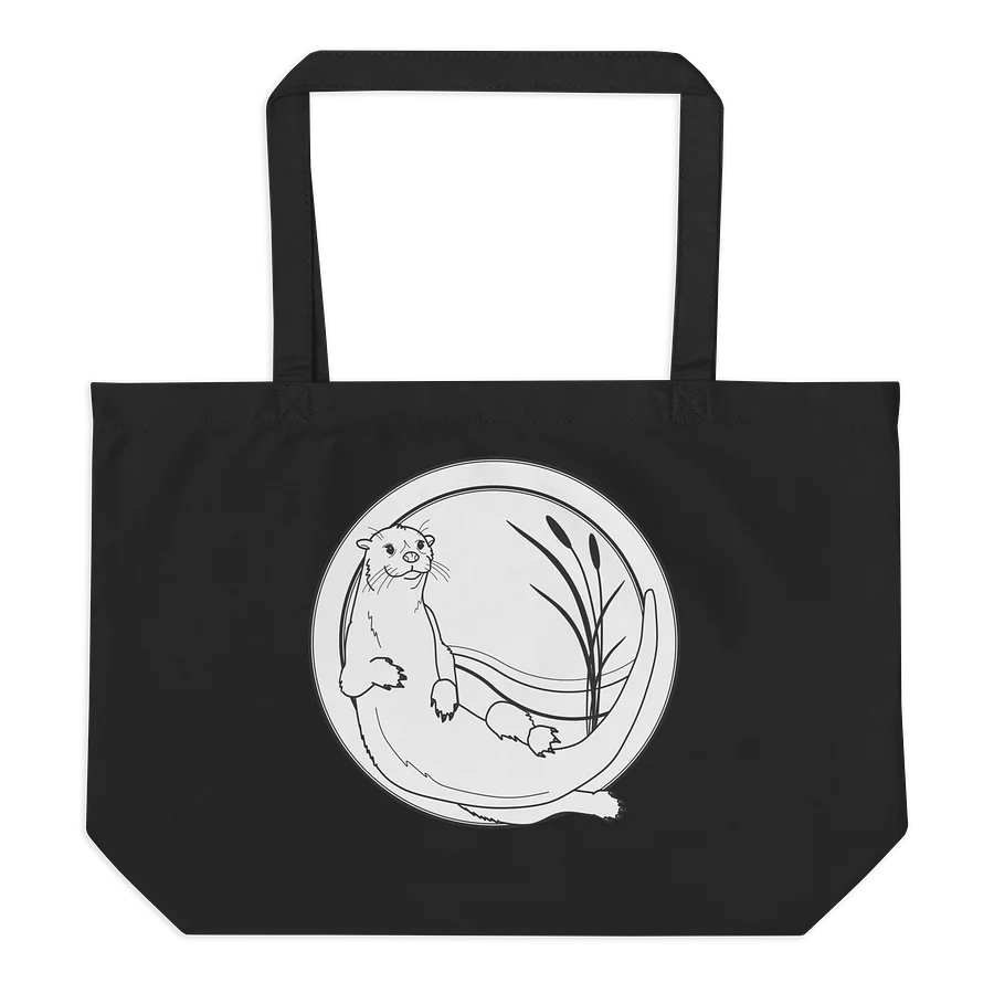Smithsonian Environmental Research Center Large Otter Tote (Black) Image 1
