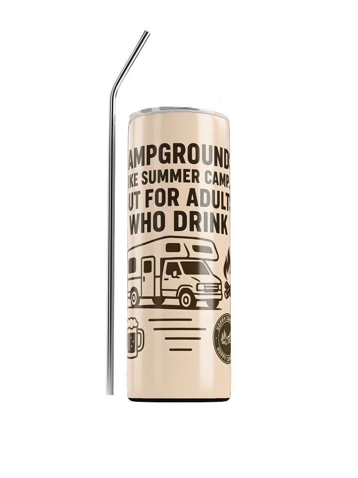 Road Beer Travels Stainless Steel Tumbler product image (1)