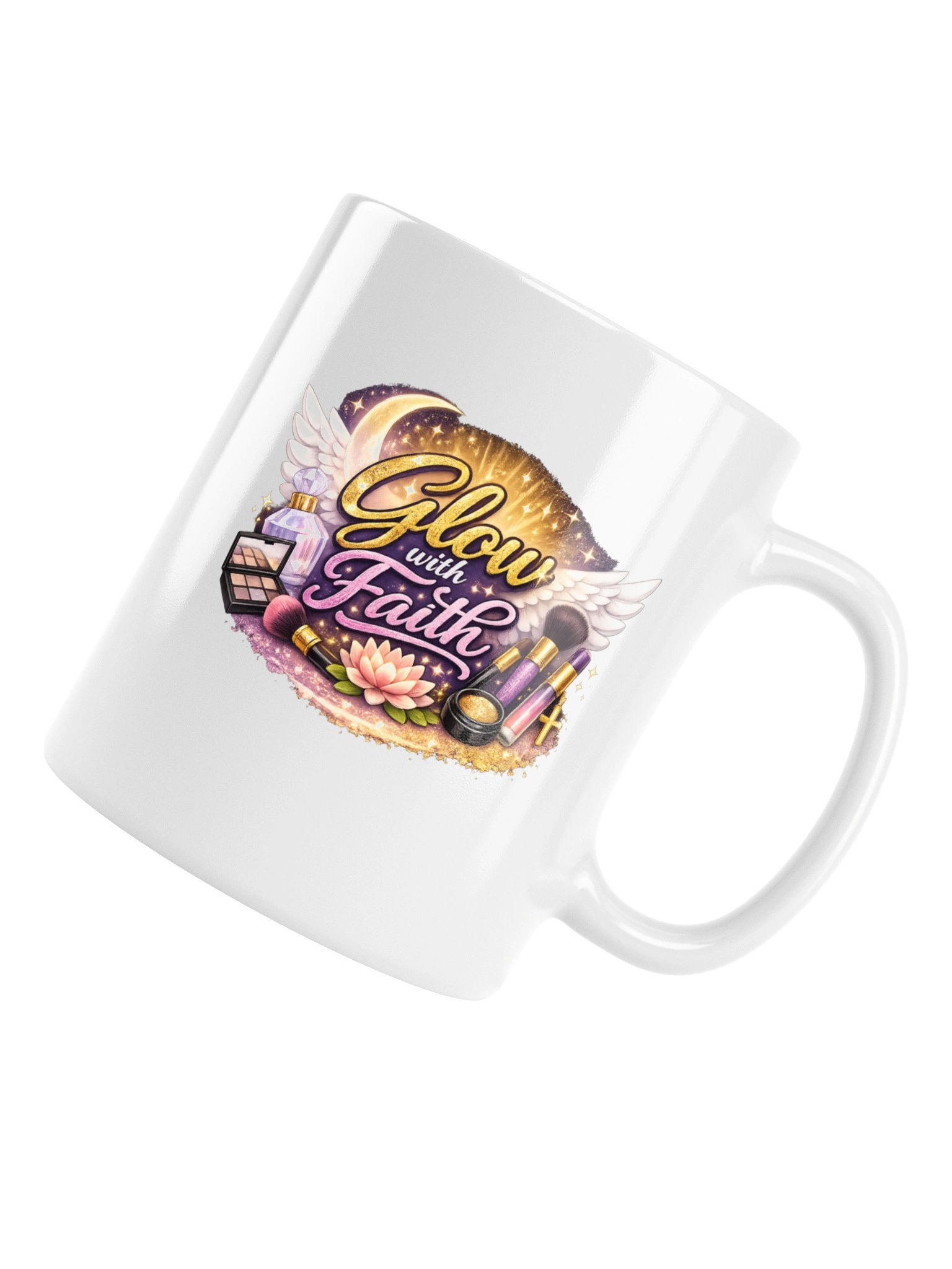 Glow with Faith Angel Mug product image (17)