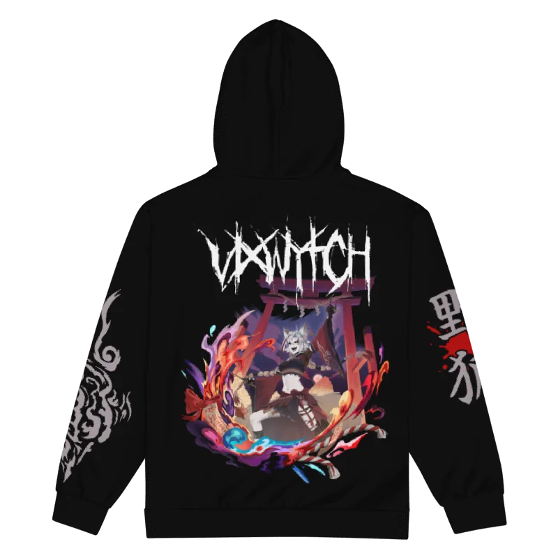 【VIXWYTCH】2.0 Splash Zip-Up Hoodie product image (3)