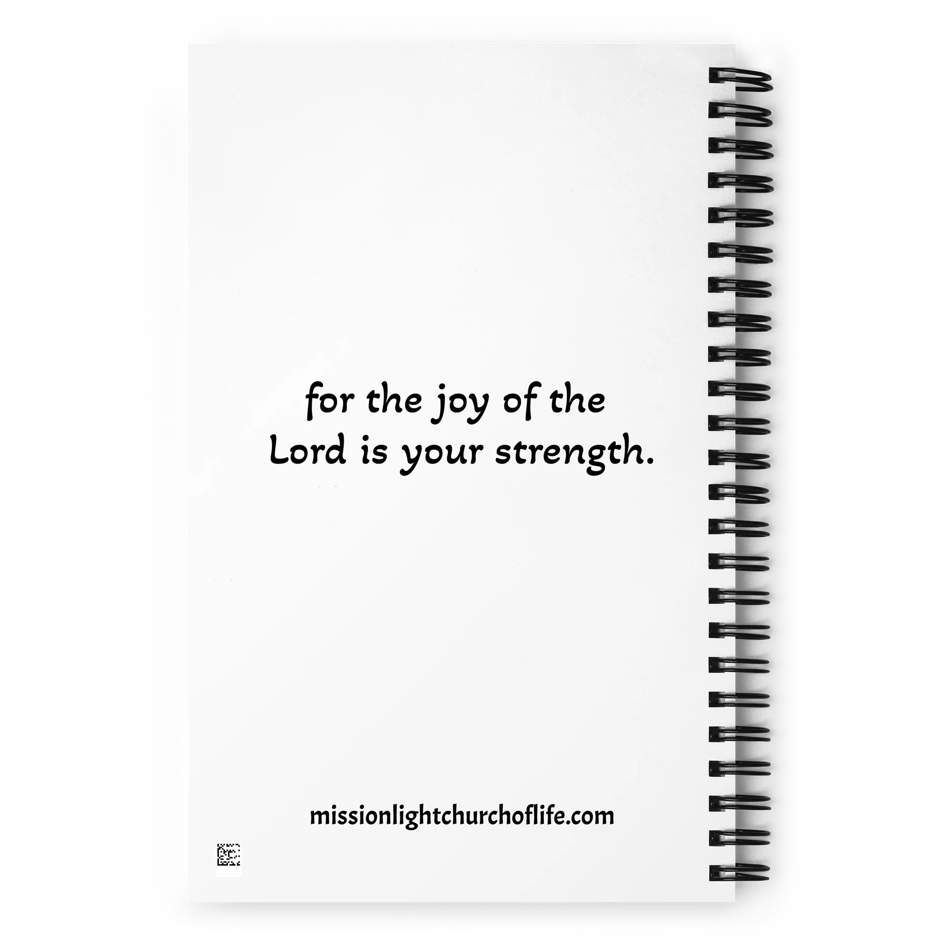 Minimal Black Spiral Notebook product image (2)