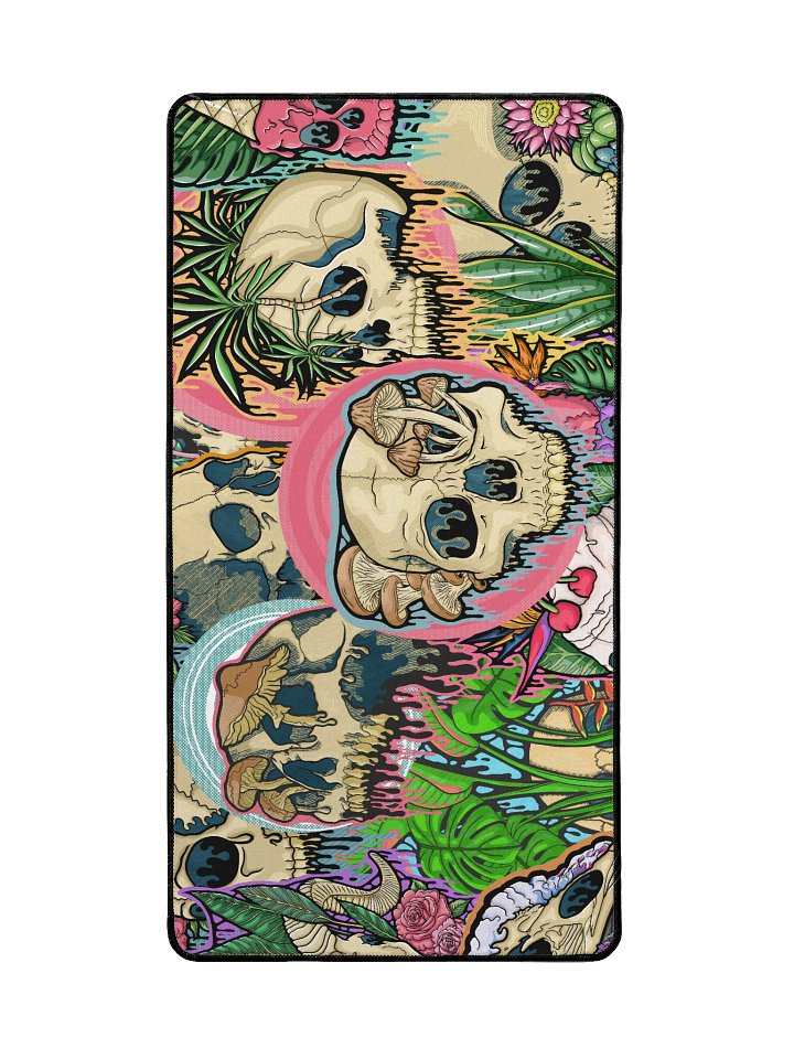 Drippy Skulls Gaming Mousepad product image (2)