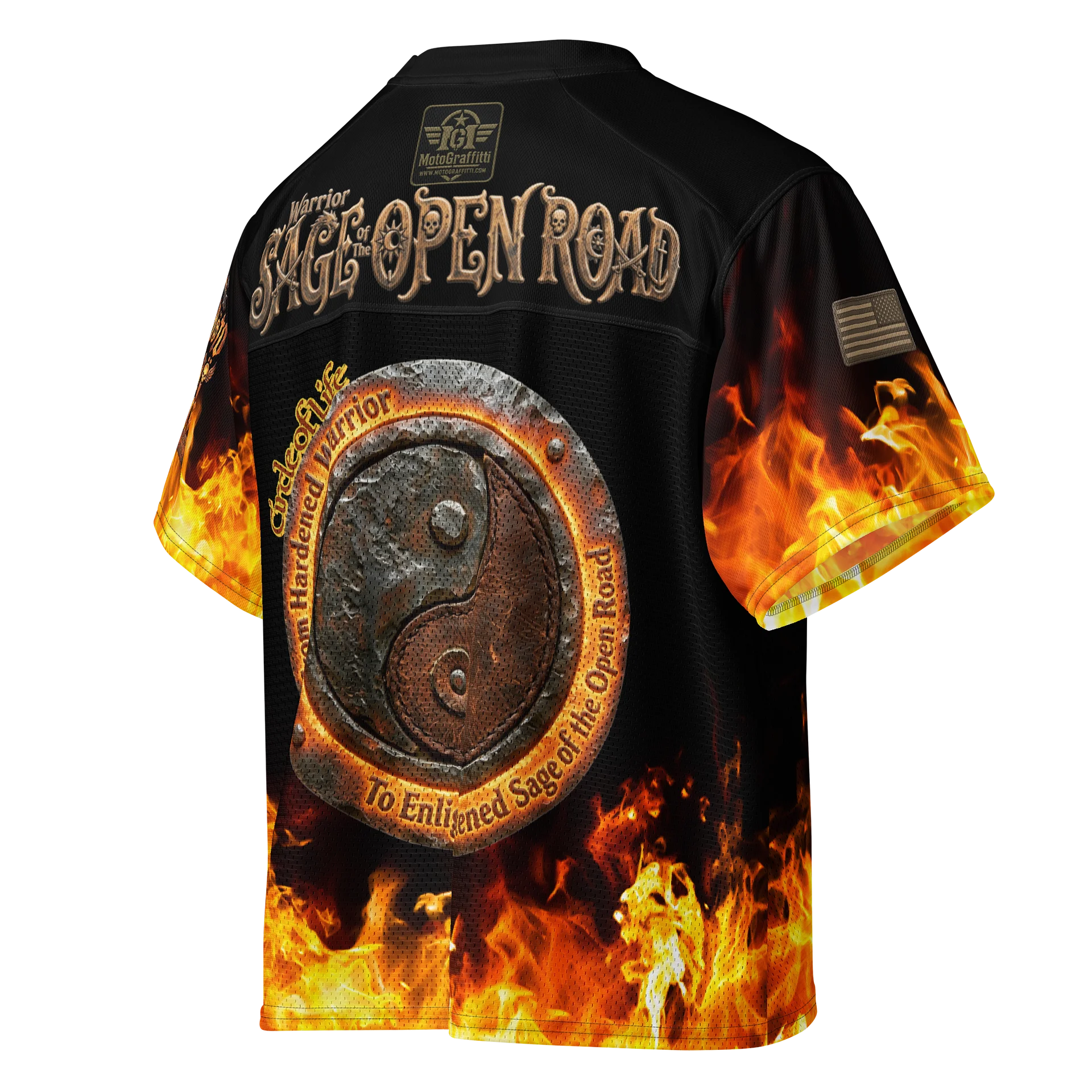 MötoGraffitti Warrior Sage US Army Football Jersey product image (4)