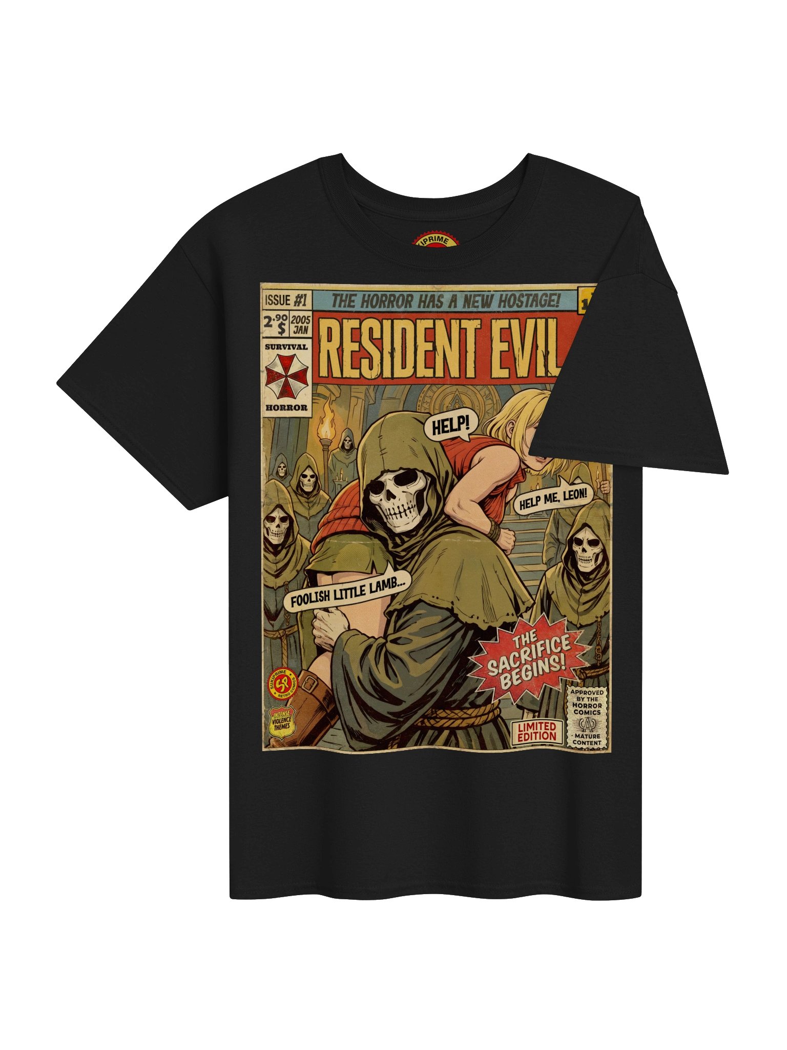 Ashley Comic Art Gaming T-Shirt product image (4)