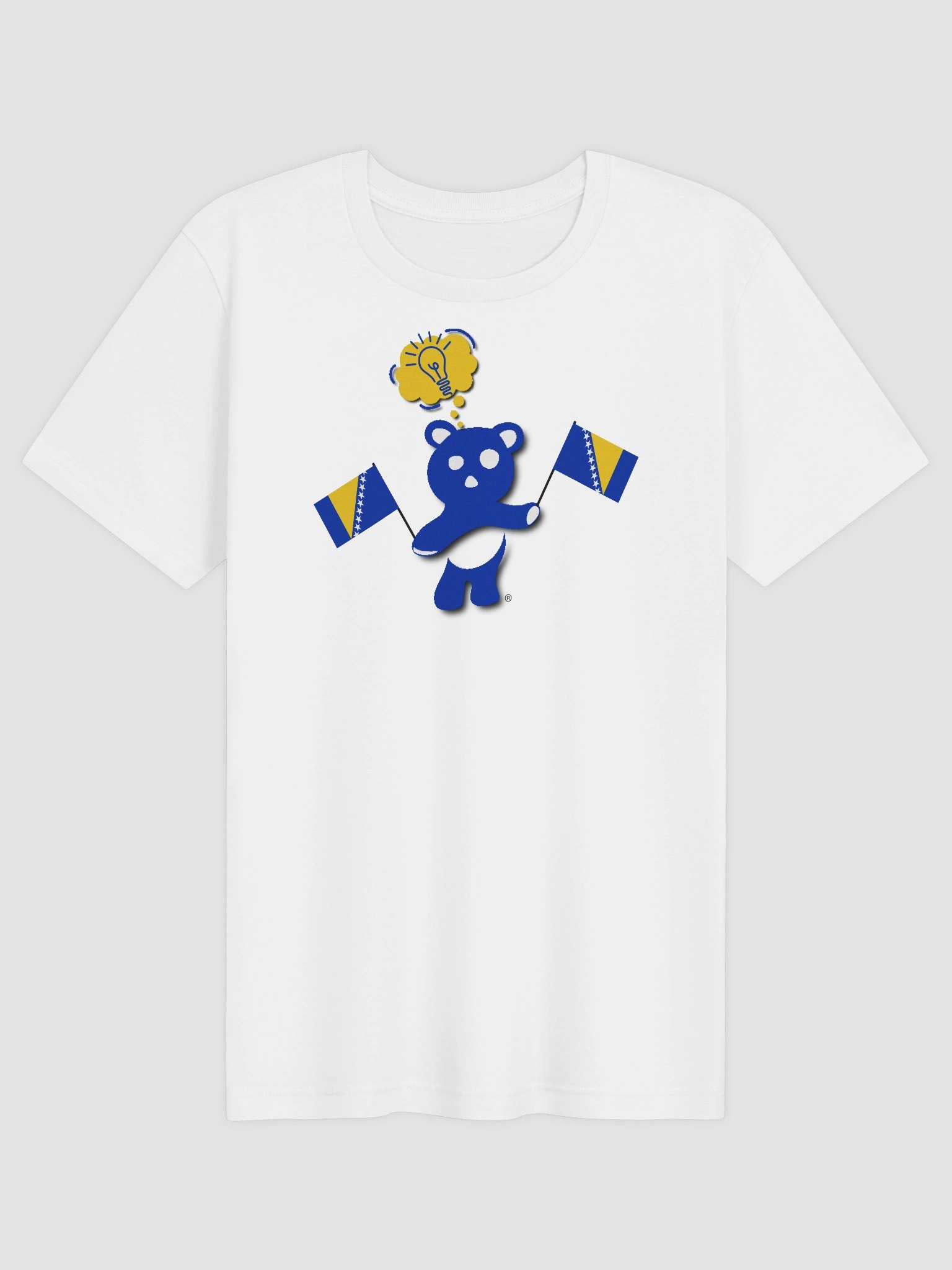 Bosnia-Herzegovina — Country Bear T-Shirt | BehrBrained Media product image (7)