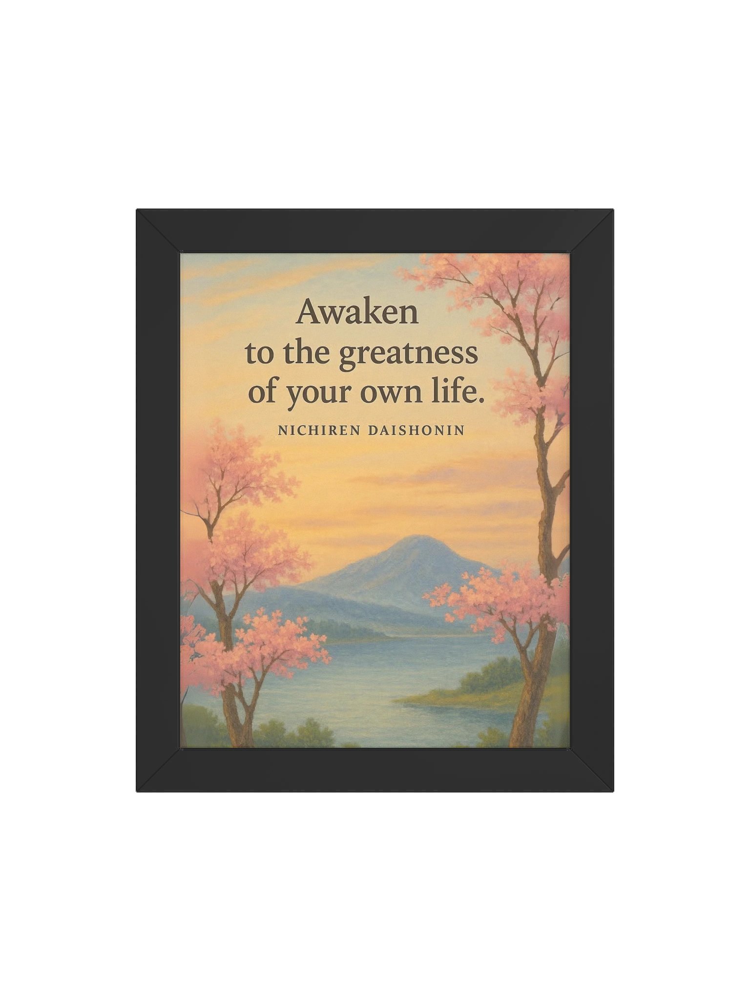 Nichiren Daishonin Inspirational Wall Art – Awaken to the Greatness of Your Life product image (100)