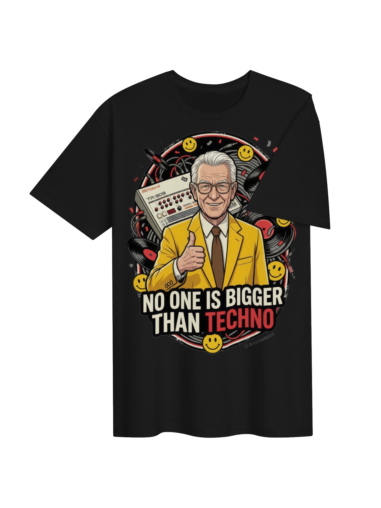 No One Is Bigger Than Techno Shirt product image (5)