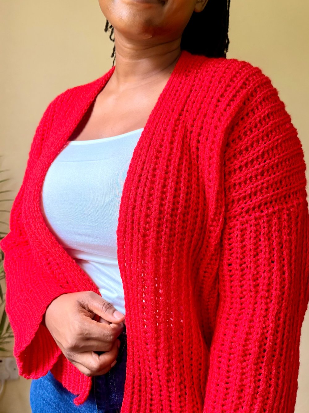 Crochet Dropshoulder Cardigan Pattern product image (4)