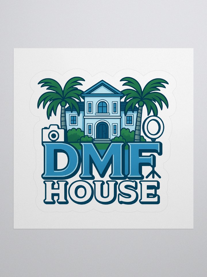 DMF House Sticker product image (1)