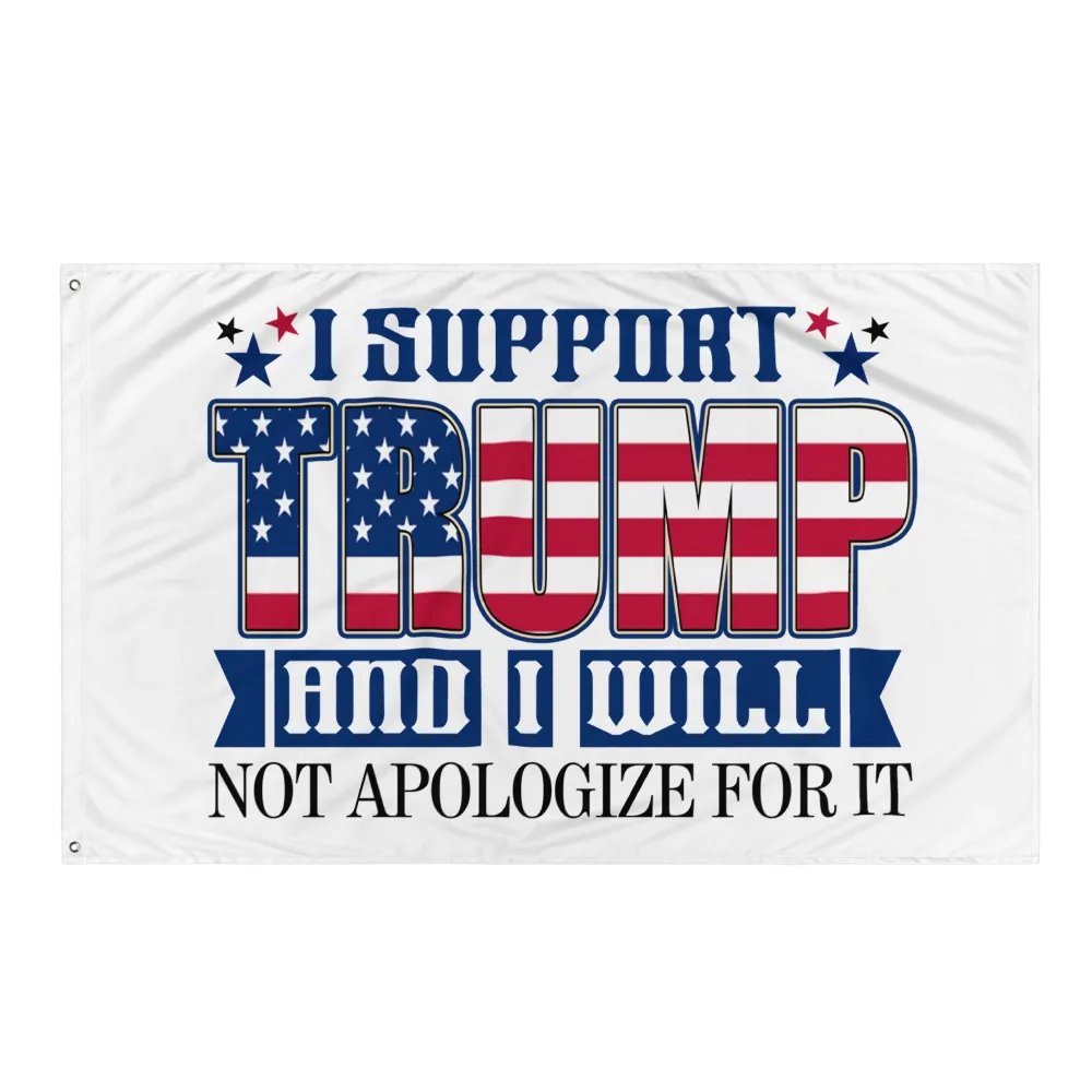 Patriotic Statement All-Over Print Flag product image (3)