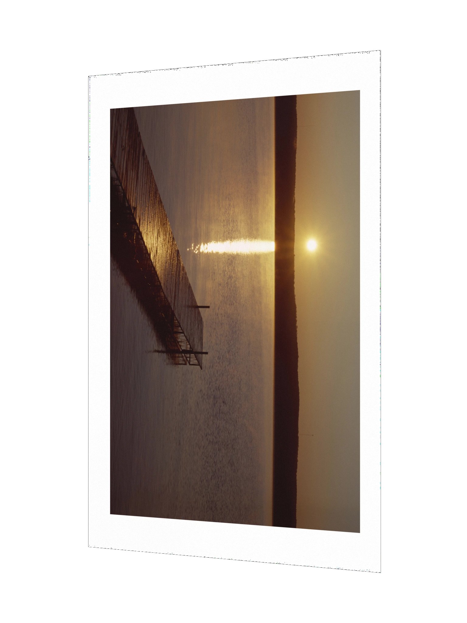 Sunrise Dock Print product image (7)