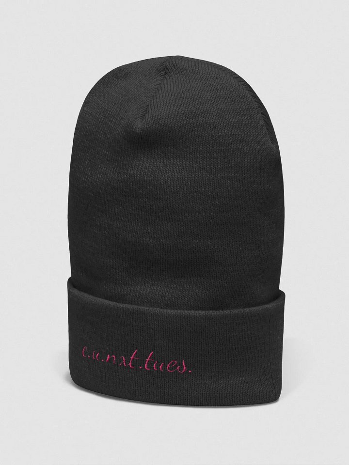 c. u. nxt. tues. beanie product image (2)