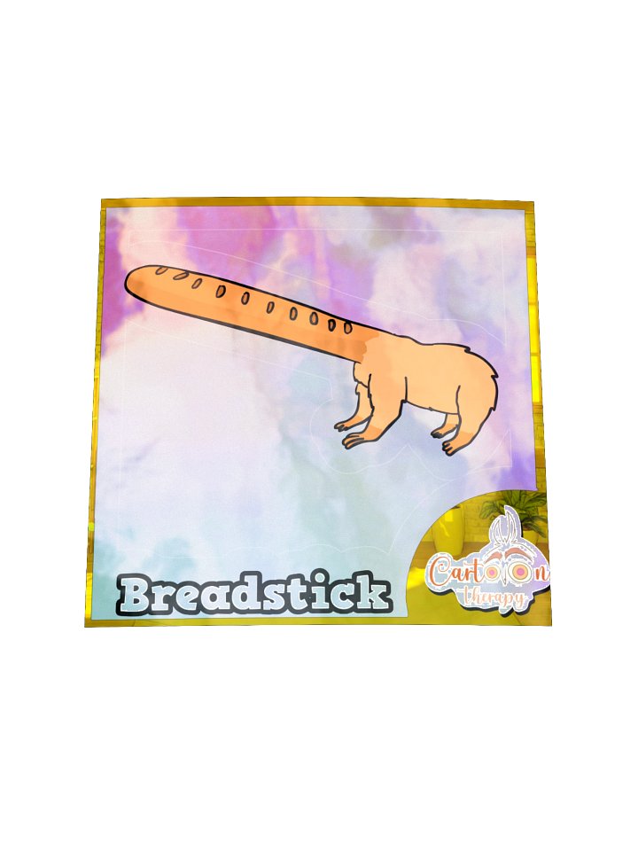 Breadstick [HOLO] (Sticker Club) product image (1)