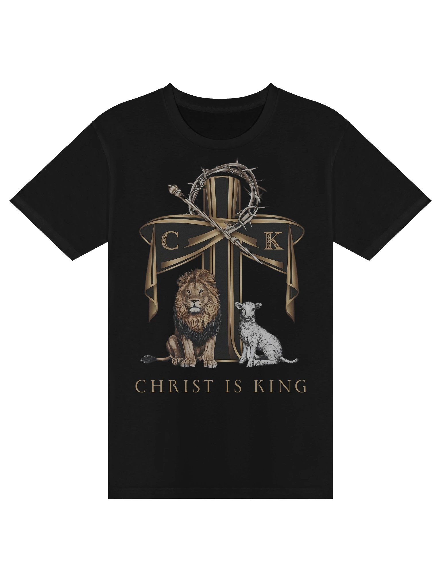 Christ, The Lion and the Lamb T-Shirt product image (11)