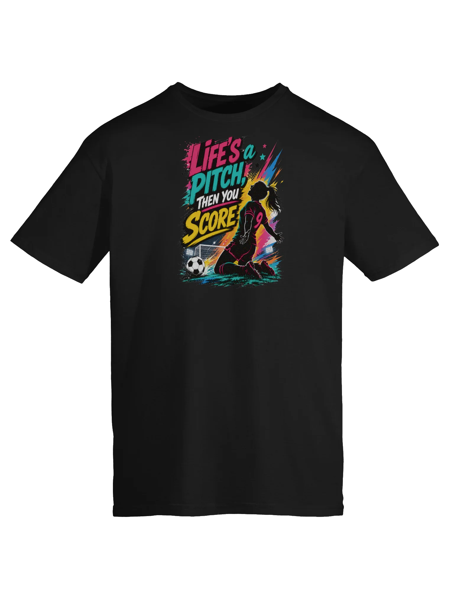 Life's A Pitch Soccer/Football Tee product image (5)