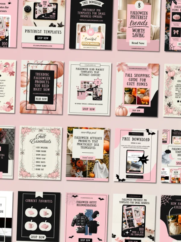 Coquette Halloween Instagram Story Templates product image (5)