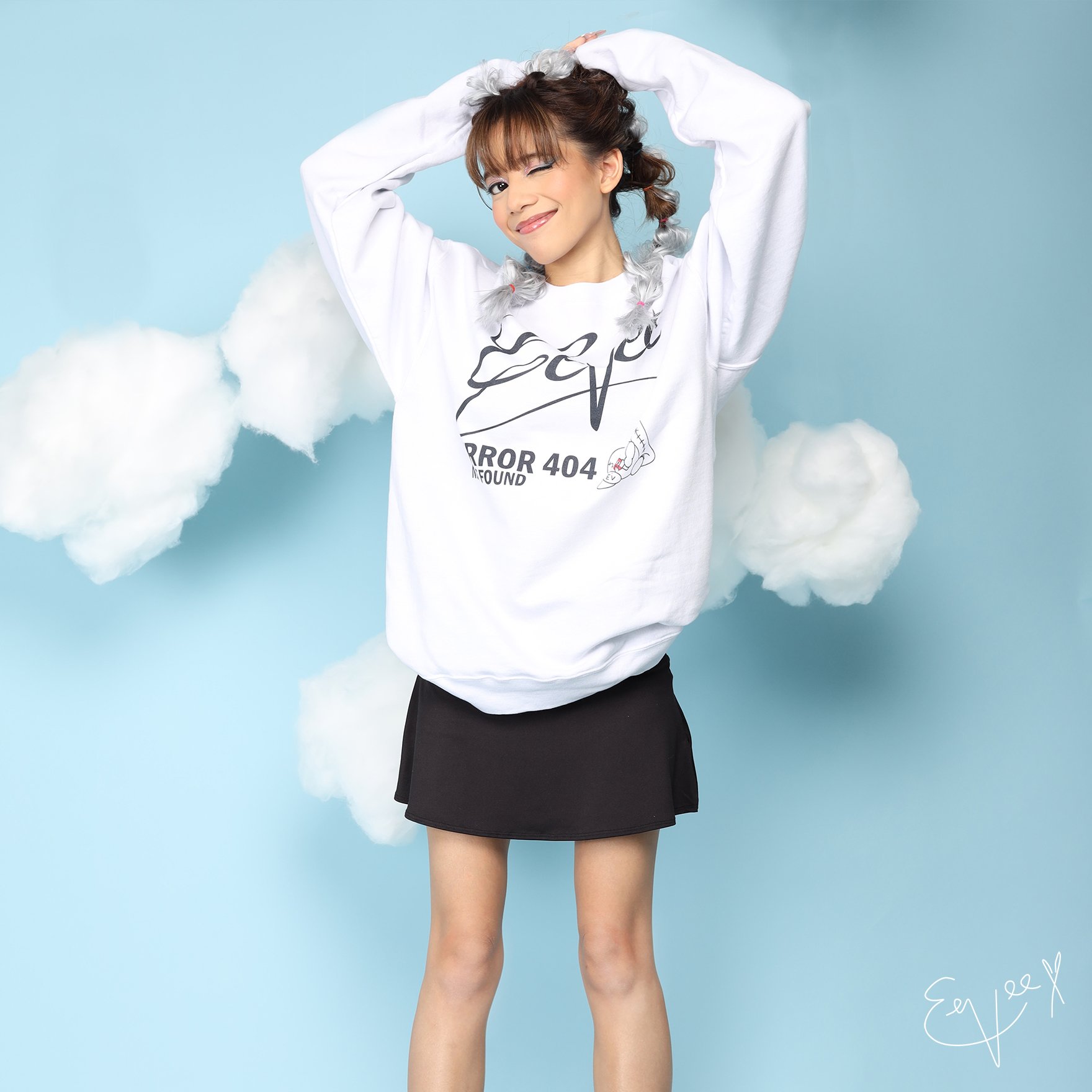 EV SIGNATURE SWEATSHIRT - [WHITE] product image (3)