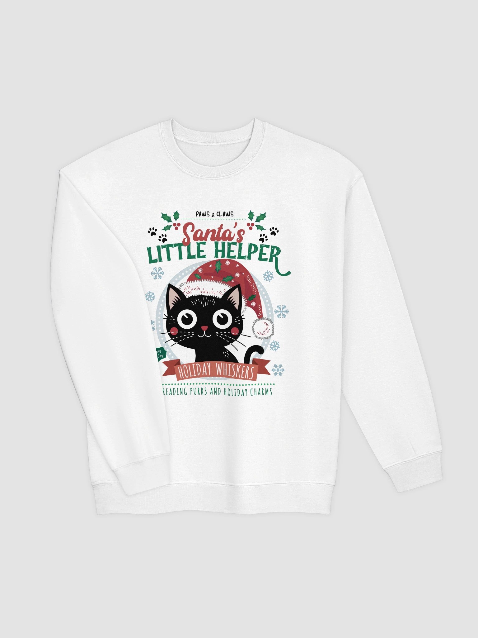 Santa's Little Helper Sweatshirt -light colors product image (7)